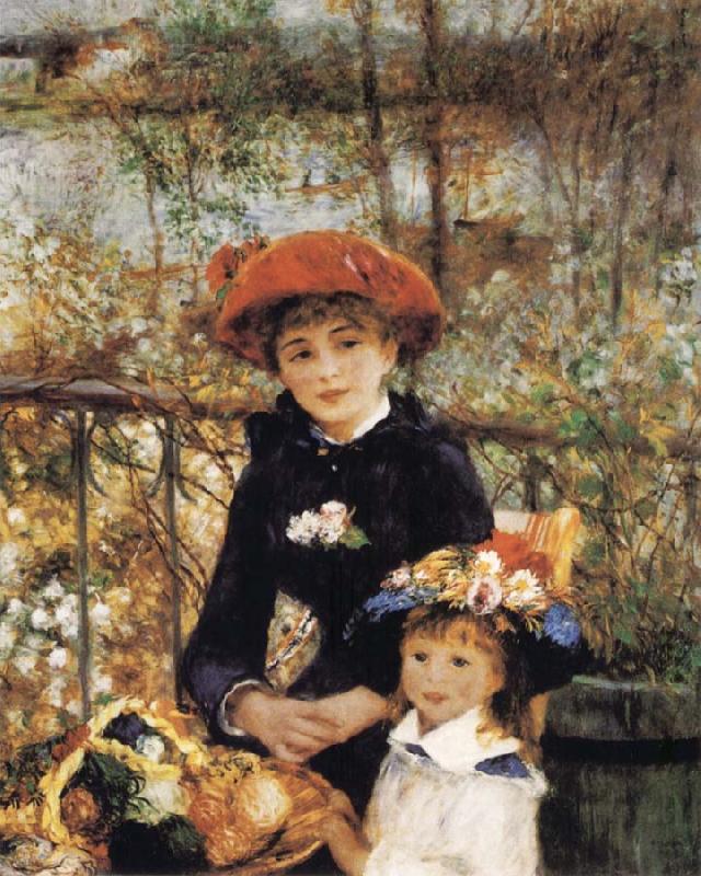 Pierre-Auguste Renoir On the Terrace China oil painting art